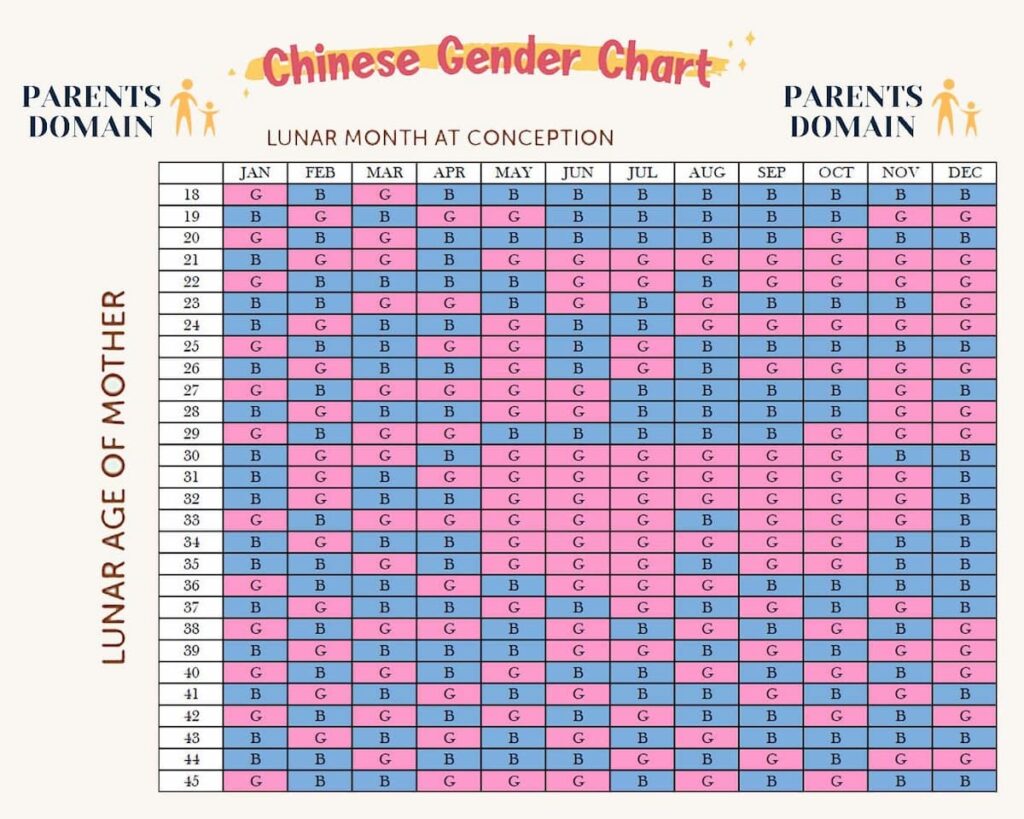 The Chinese Calendar And Gender Prediction A Comprehensive Look At 