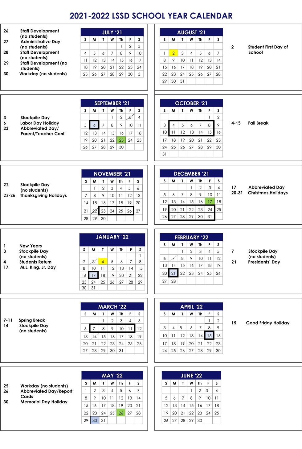 Understanding The HCPSS Calendar A Complete Guide For Parents And Students