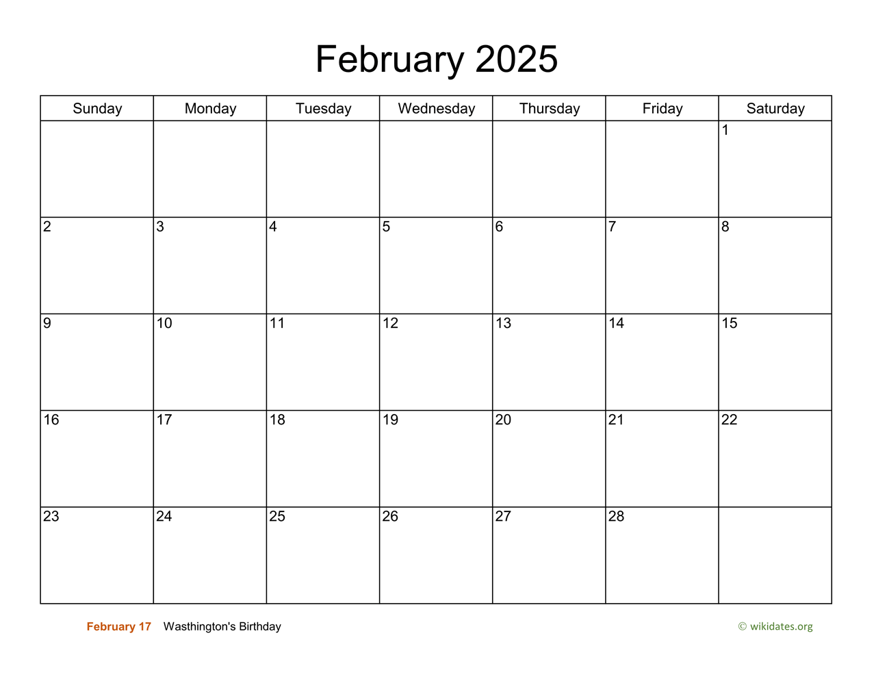 2025 February Calendar Free Printable Worksheets 4 Isadora Quinn