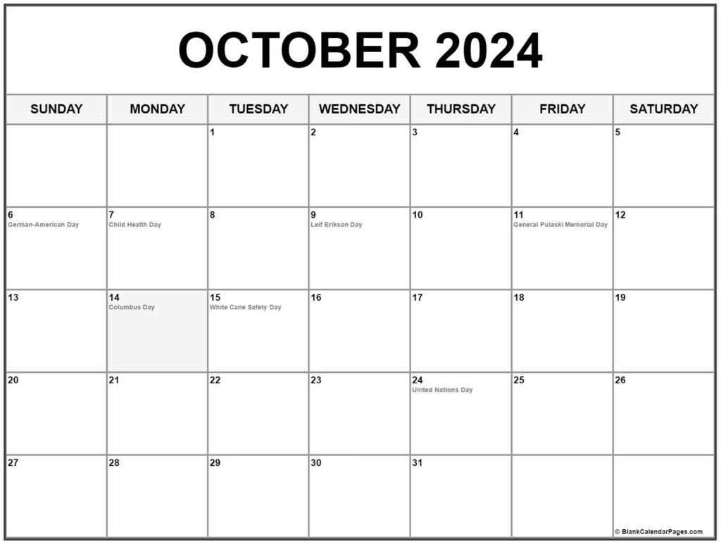 2025 October Calendar Printable Free Pdf Images Download Hana Mae