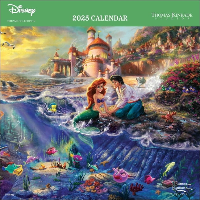 2025 Thomas Kinkade Disney Calendar Damara Sharyl