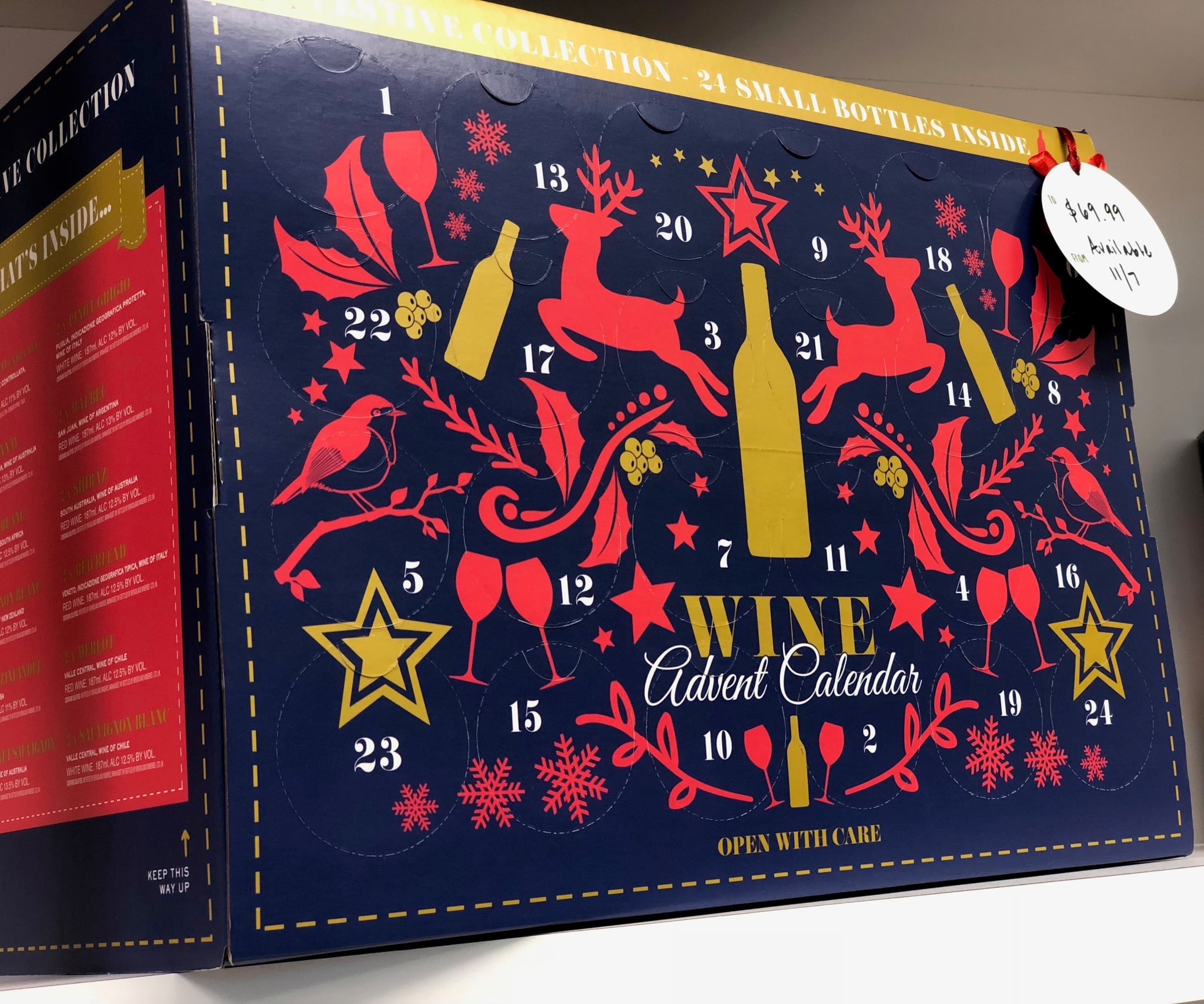 Aldi Wine Advent Calendar 2025 Release Date Los Angeles Marje Ursula