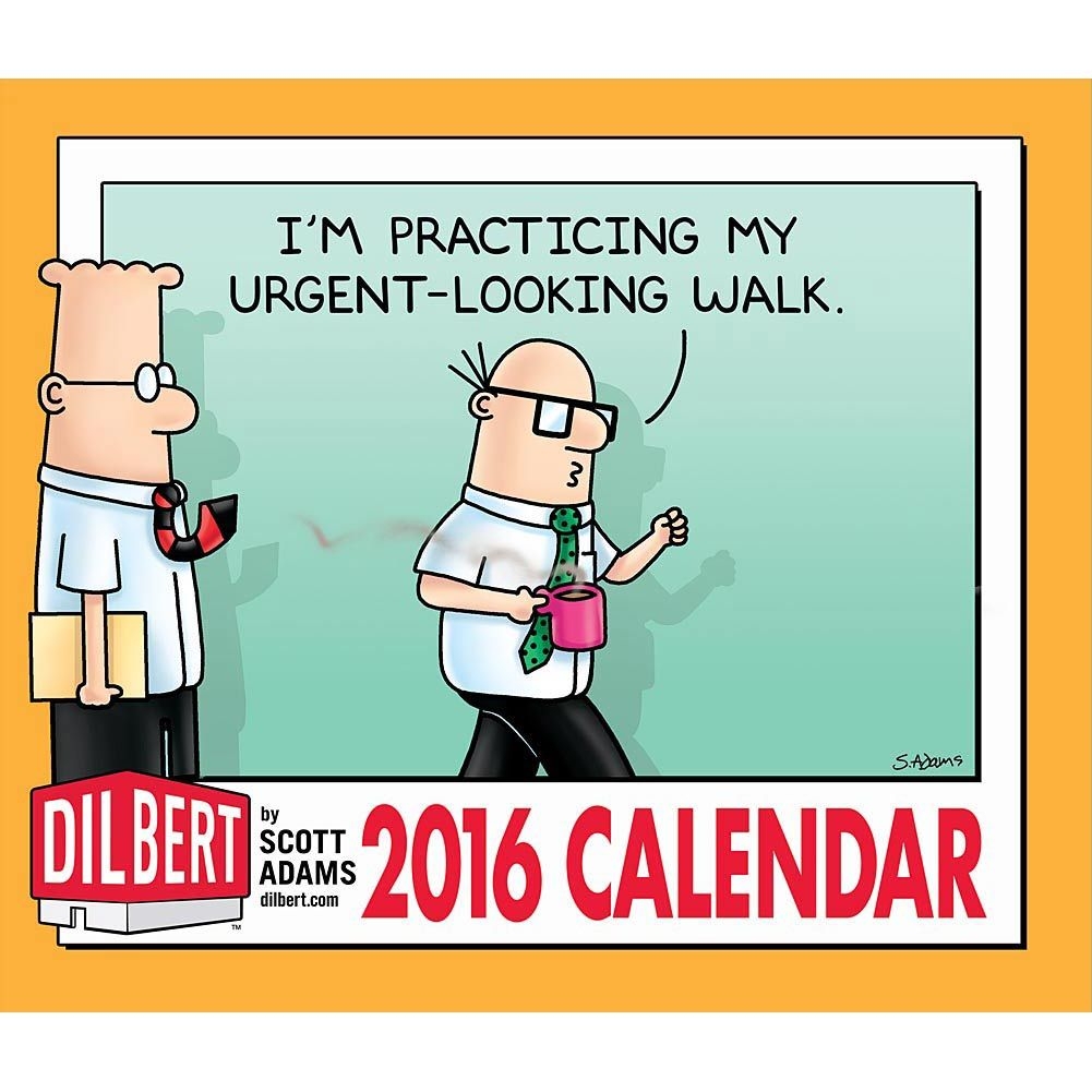 Dilbert 2016 Desk Calendar Funny Calendars Presents For Mum 