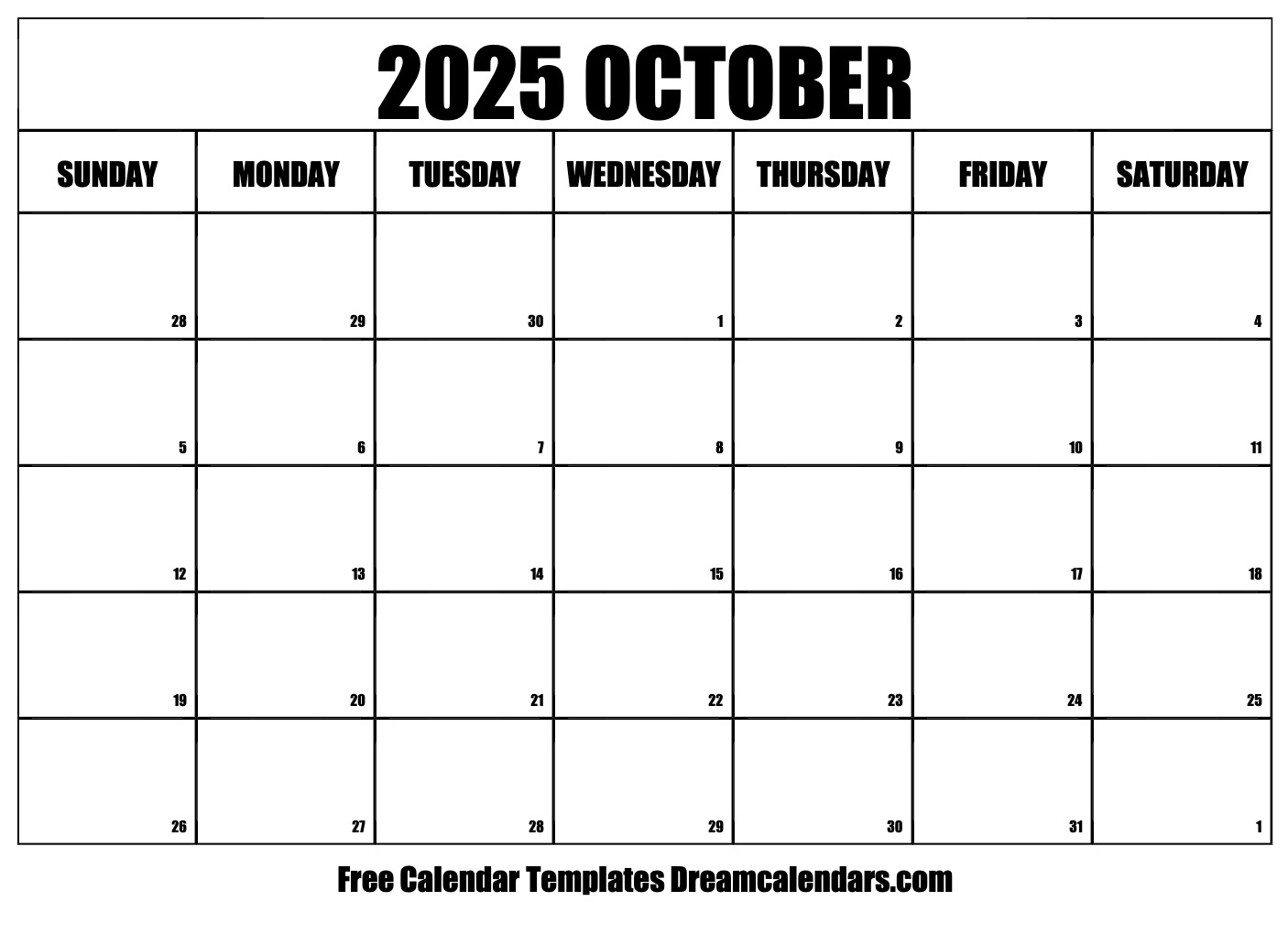 Free Editable Calendar October 2025 Free Marcos Easton