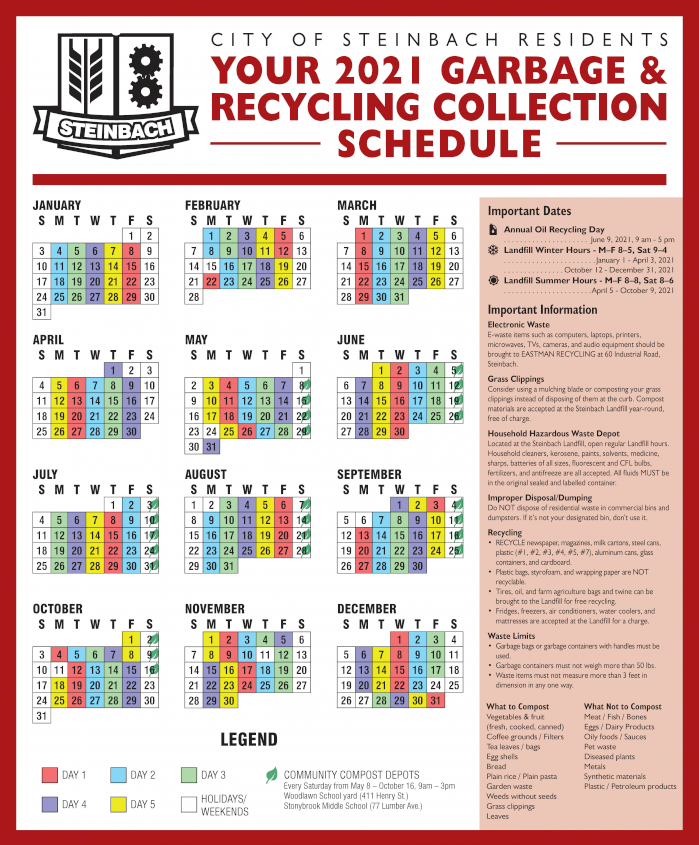 Hackensack Garbage Pickup Calendar 2025 Eirena Rayshell