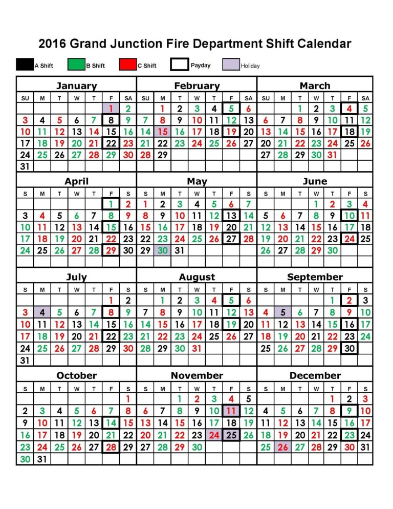 La County Fire Shift Calendar 2025 Drusie Shaylyn