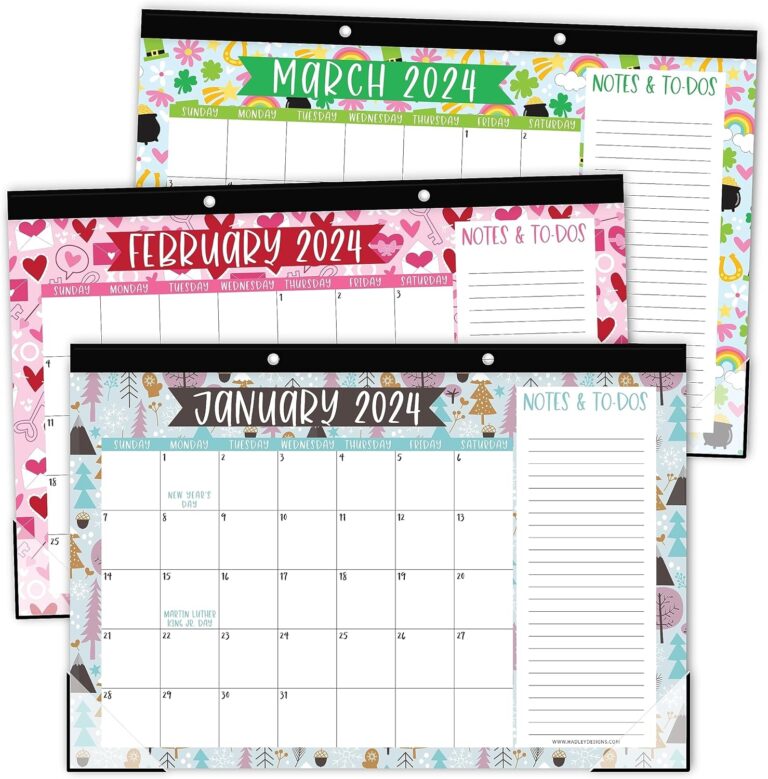 Large Desk Calendar 2024 2025 Monthly Desk Planner Philippines Ubuy