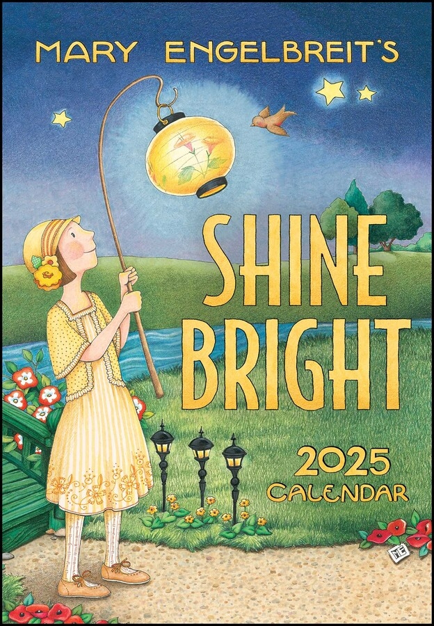 Mary Engelbreit s Shine Bright 12 Month 2025 Monthly Pocket Planner 