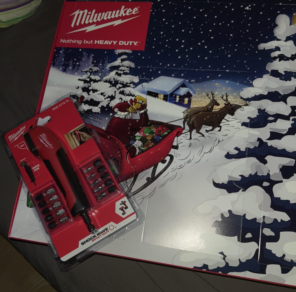 Milwaukee Tools Advent Calendar 2025 Tommi Isabelle