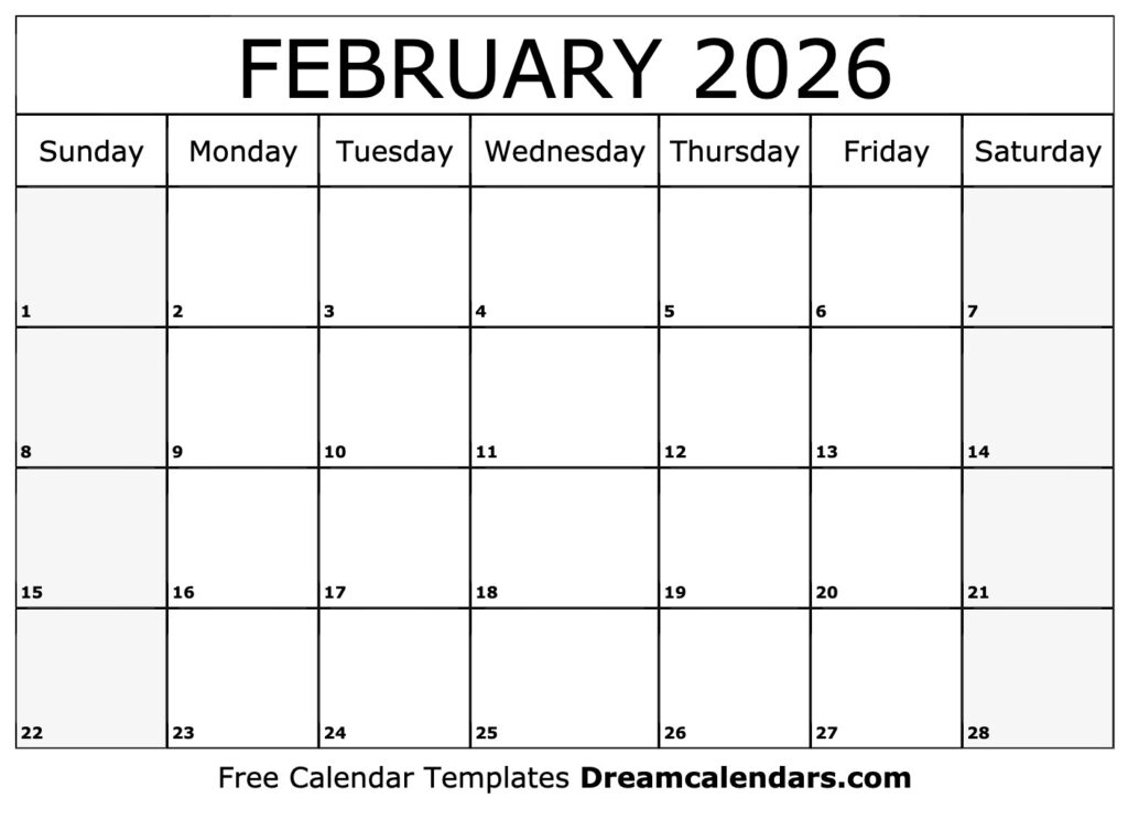 Navigating February 2026 A Guide To Printable Calendar Templates 