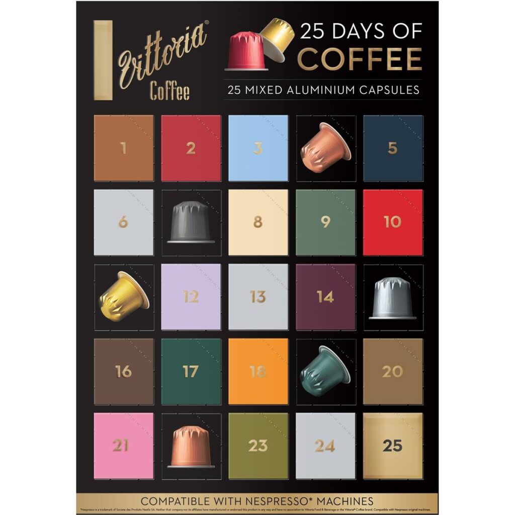 Nespresso Advent Calendar 2025 Vertuo Pods Darya Carolin