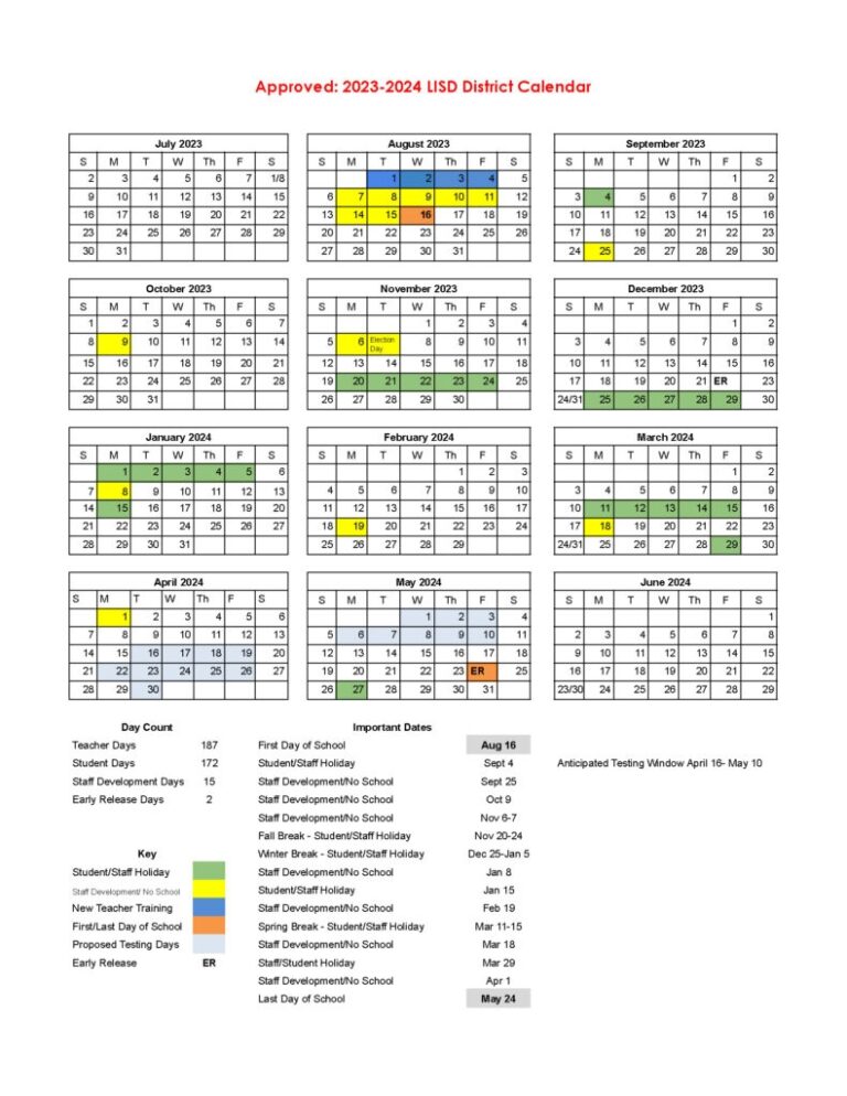 Texas 2025 And 2025 School Calendar Vyky Carolina