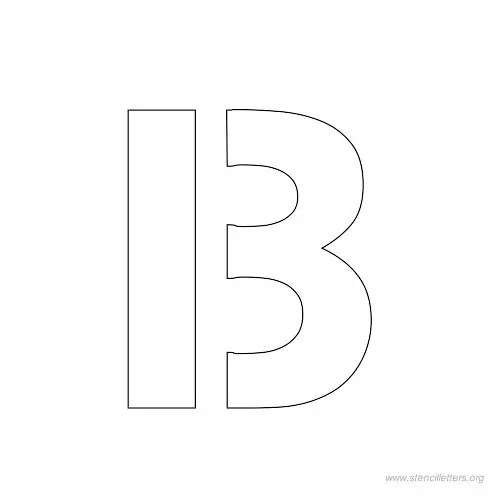 1 Inch Letter Stencils Printable Free Use These Printable Letters 