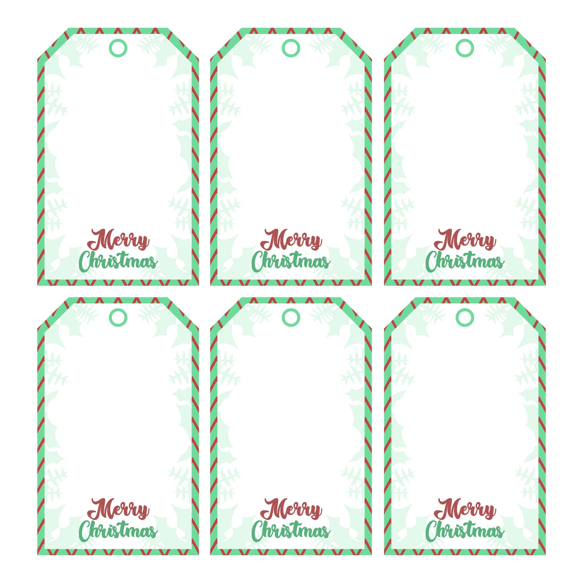 10 Best Christmas Tags Printable Templates PDF For Free At Printablee