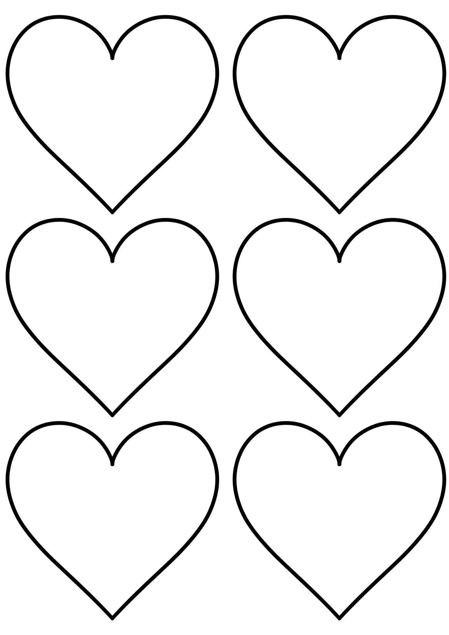 12 Free Printable Heart Templates Cut Outs Artofit