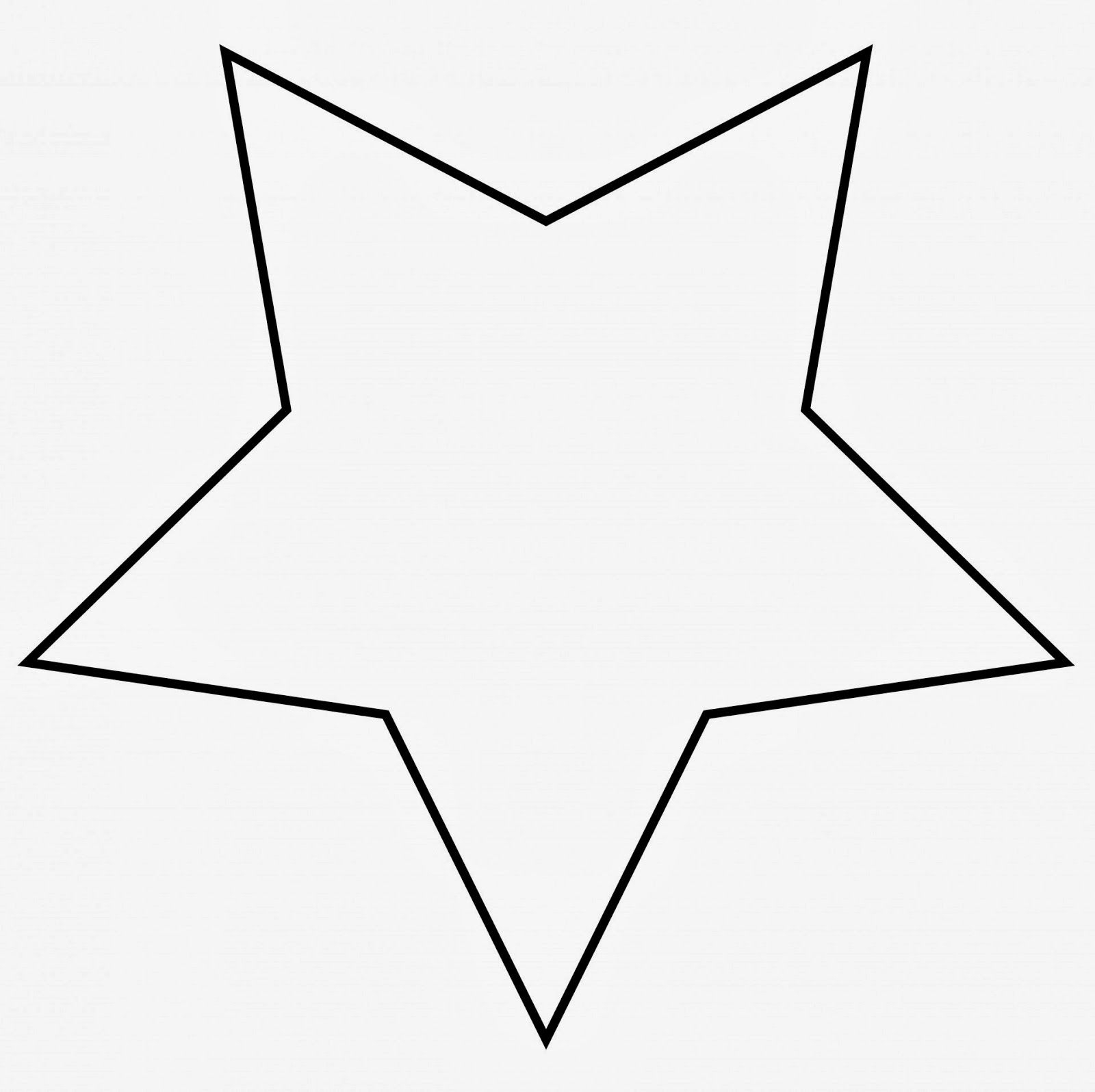 12 Inch Printable Star Template