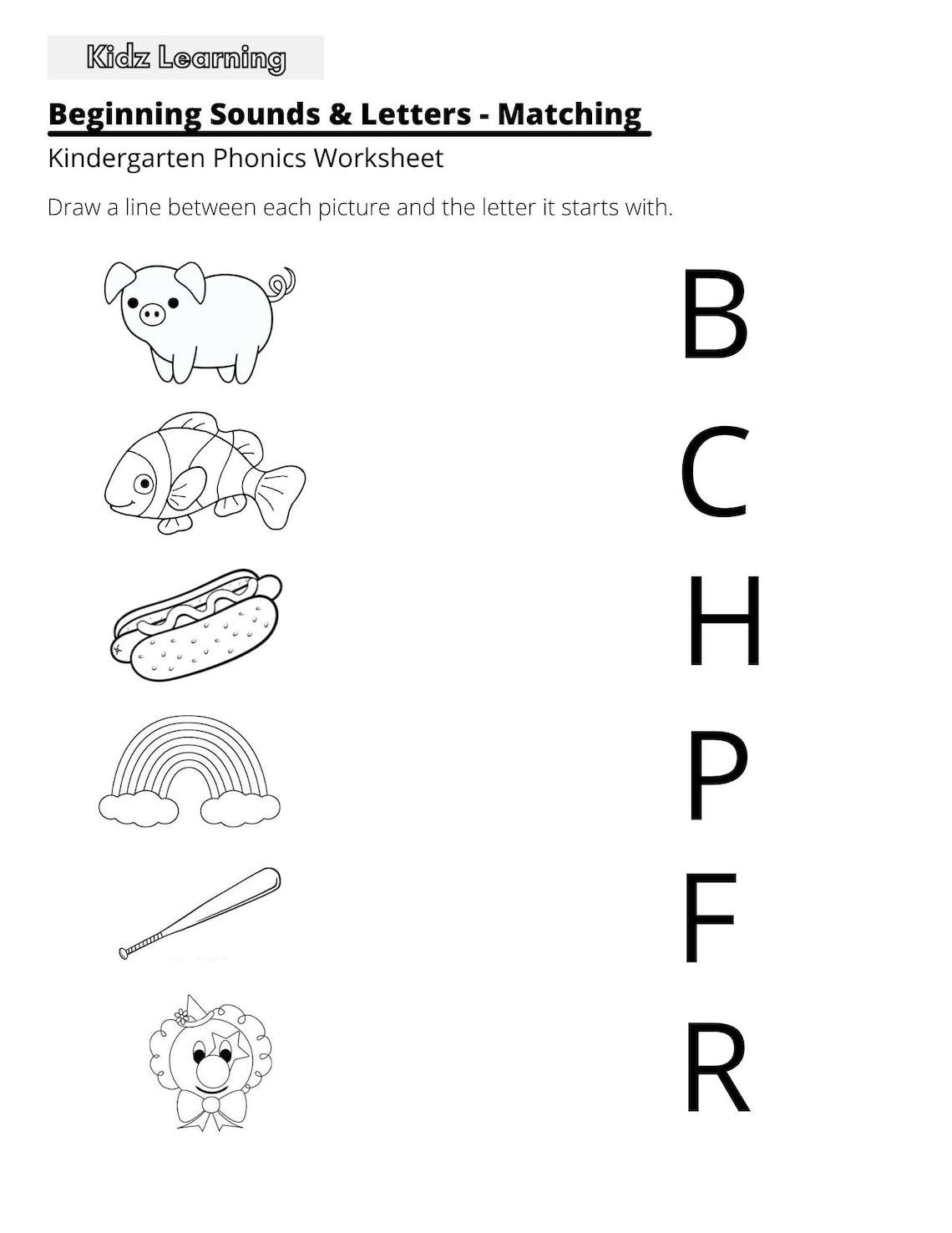 15 Printable Beginning Sounds Worksheets Preschool 1st Grade Phonics 15 Printable Beginning Sounds Worksheets Preschool 1st Grade Phonics