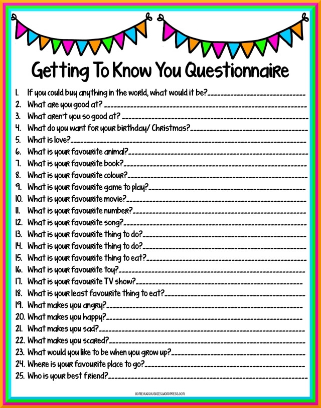 17 Printable Getting To Know You Worksheets Free PDF At 17 Printable Getting To Know You Worksheets Free PDF At