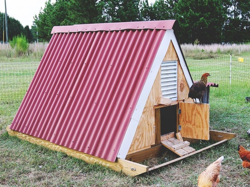 19 EASY A Frame Chicken Coop Plans 19 EASY A Frame Chicken Coop Plans
