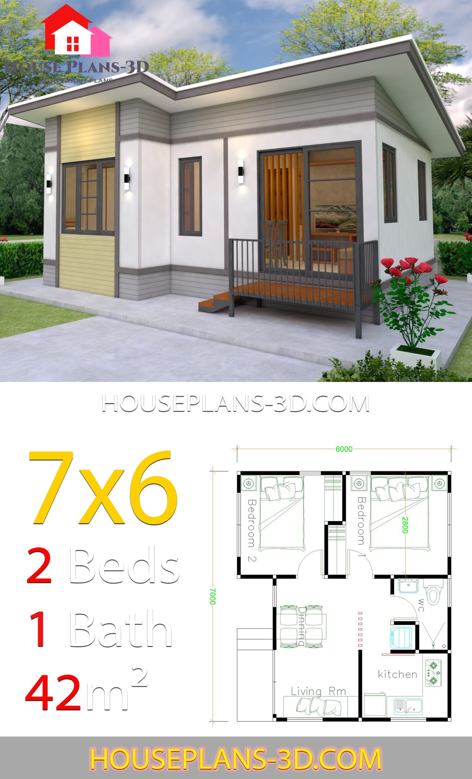 2 Bedrooms Small House Design Plans Shd Trusses Pinoy Bungalow 2 Bedrooms Small House Design Plans Shd Trusses Pinoy Bungalow