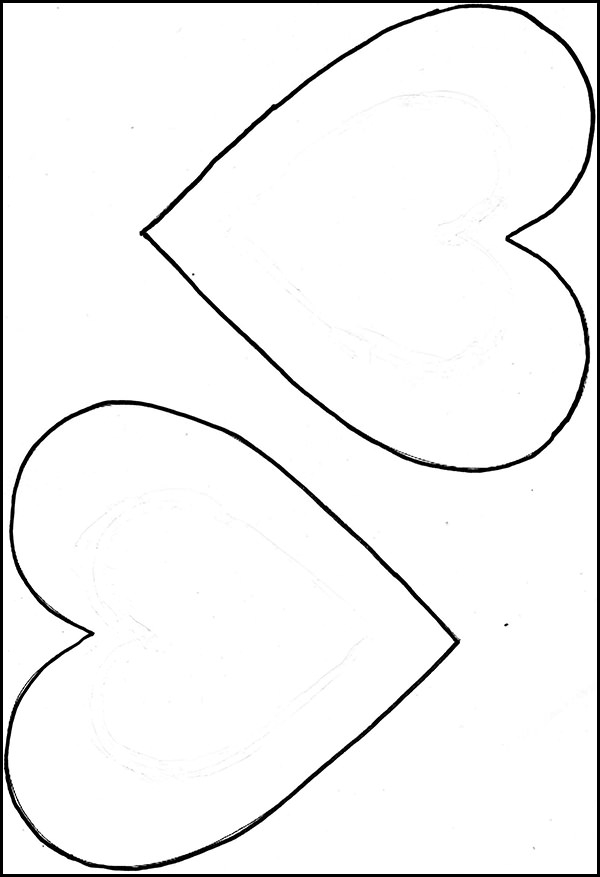 25 Heart Template Printable Heart Templates