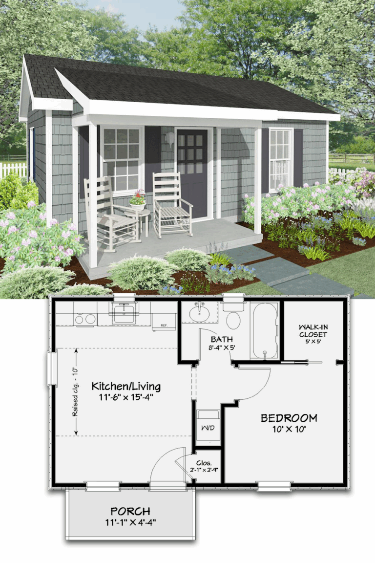 27 Adorable Free Tiny House Floor Plans Artofit