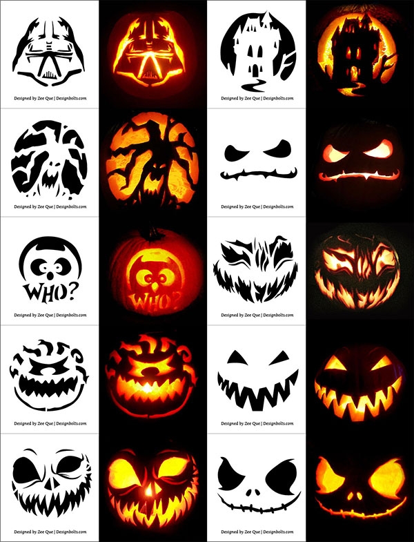 290 Free Printable Halloween Pumpkin Carving Stencils Patterns 290 Free Printable Halloween Pumpkin Carving Stencils Patterns