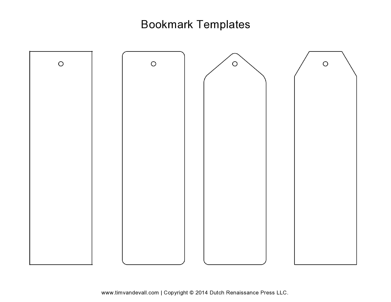 30 Free Bookmark Templates Word PDF TemplateArchive Free