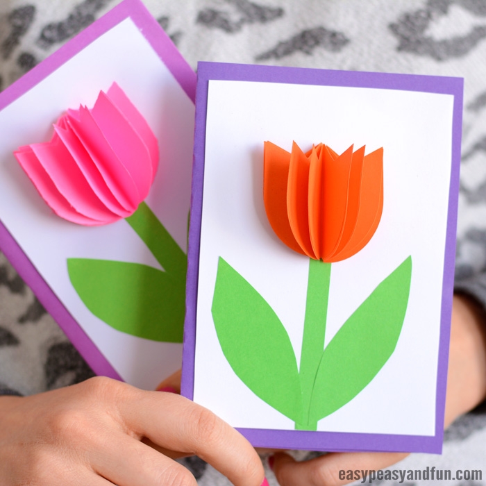 3d Paper Tulip Template With Free Printables Vrogue co