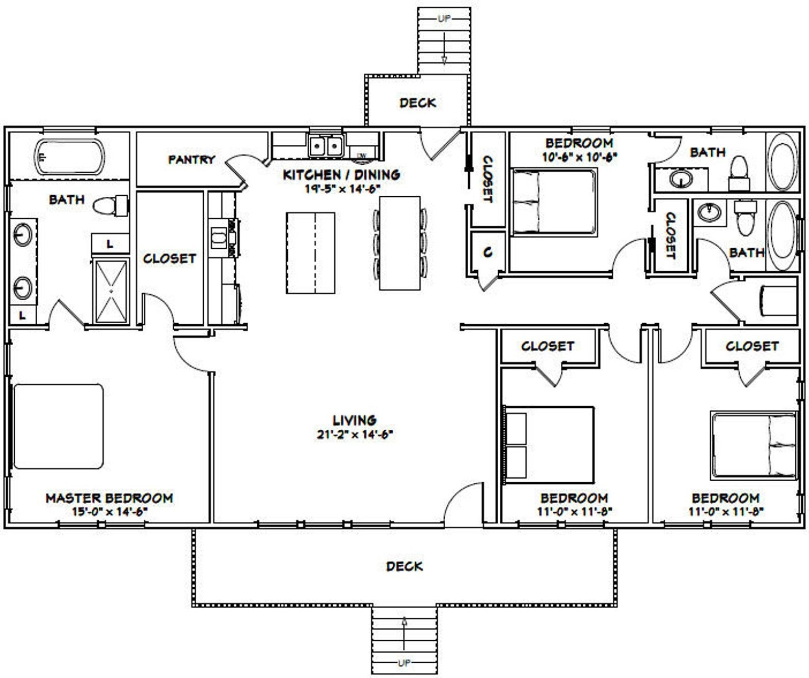4 Bedroom 3 Bathroom House Plans A Comprehensive Guide House Plans