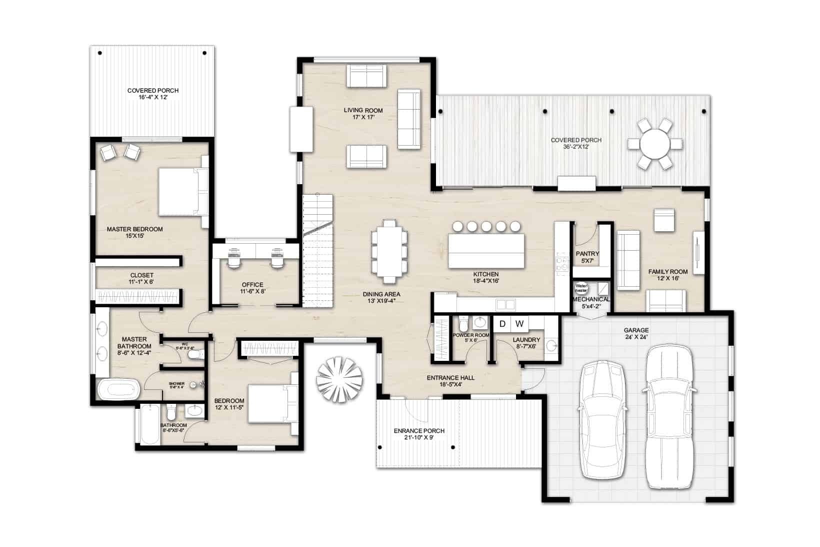 4 Bedroom House Plans Truoba Architect 4 Bedroom House Plans Truoba Architect