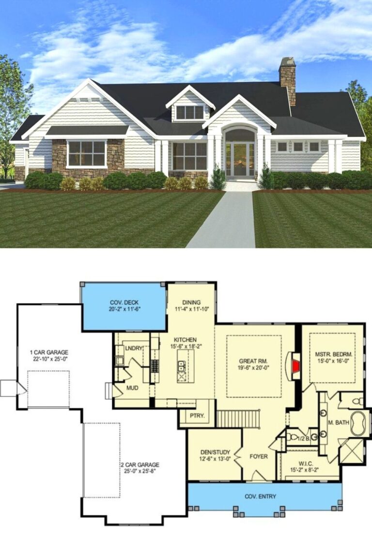 4 Bedroom Single Story New American Home With Open Concept Living 