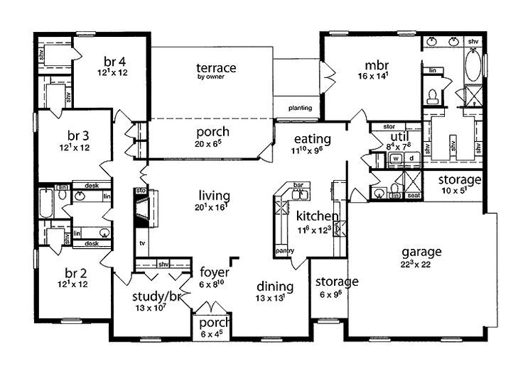 5 Bedroom One Story House Plan Ideas And Tips For Creating The Perfect 