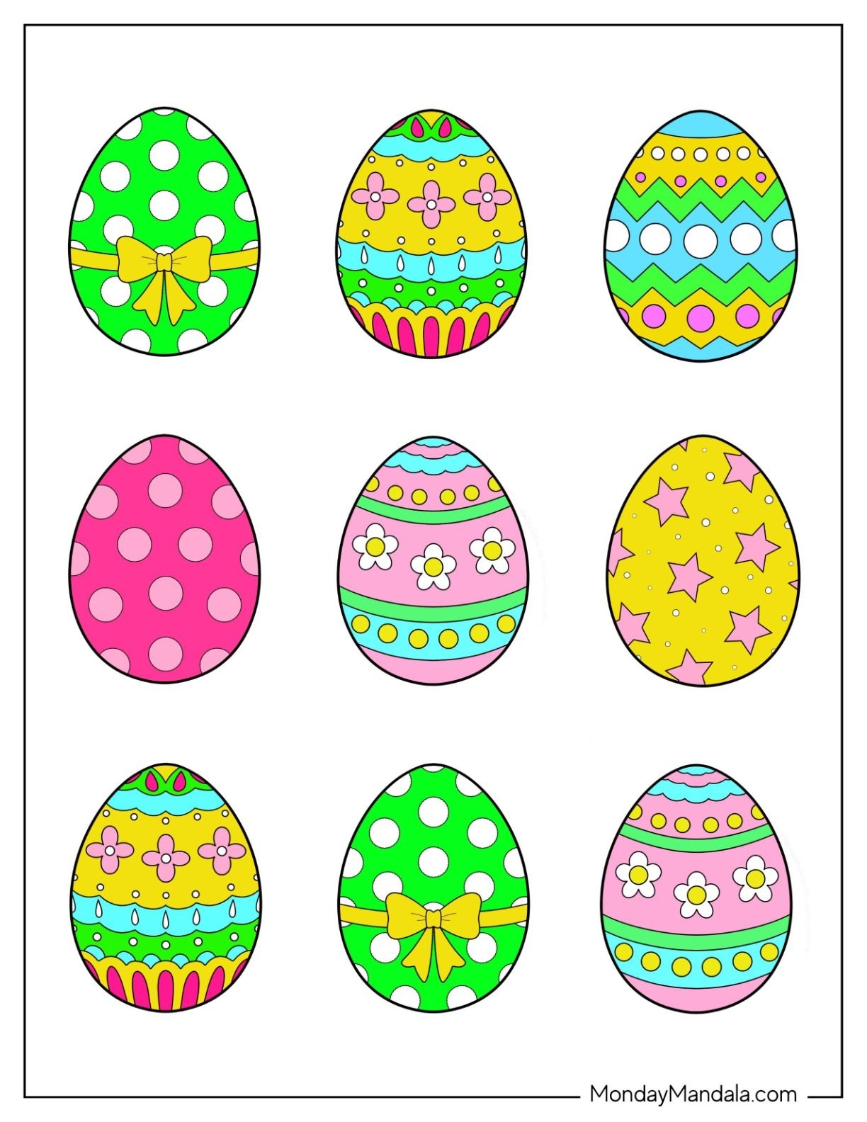 58 Easter Egg Template Free PDF Printables Easter Egg Template 