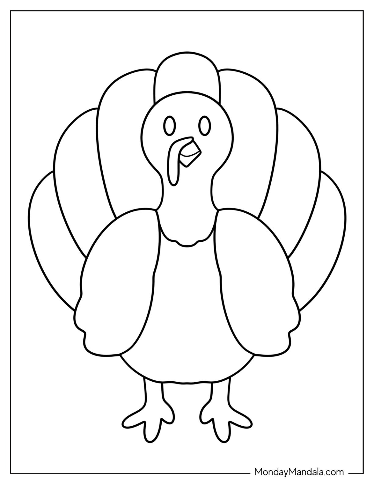62 Turkey Templates Free PDF Printables 