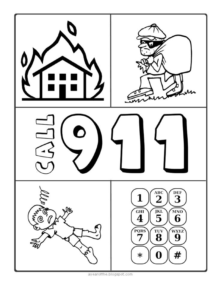 911 Worksheet For Students