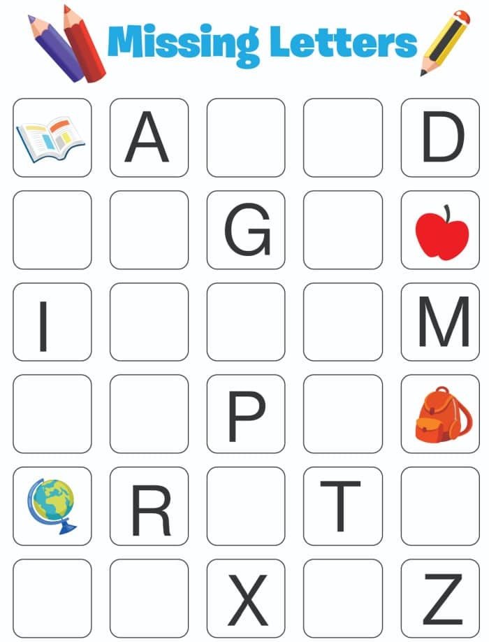 Abc Worksheets For Kindergarten Printables Free