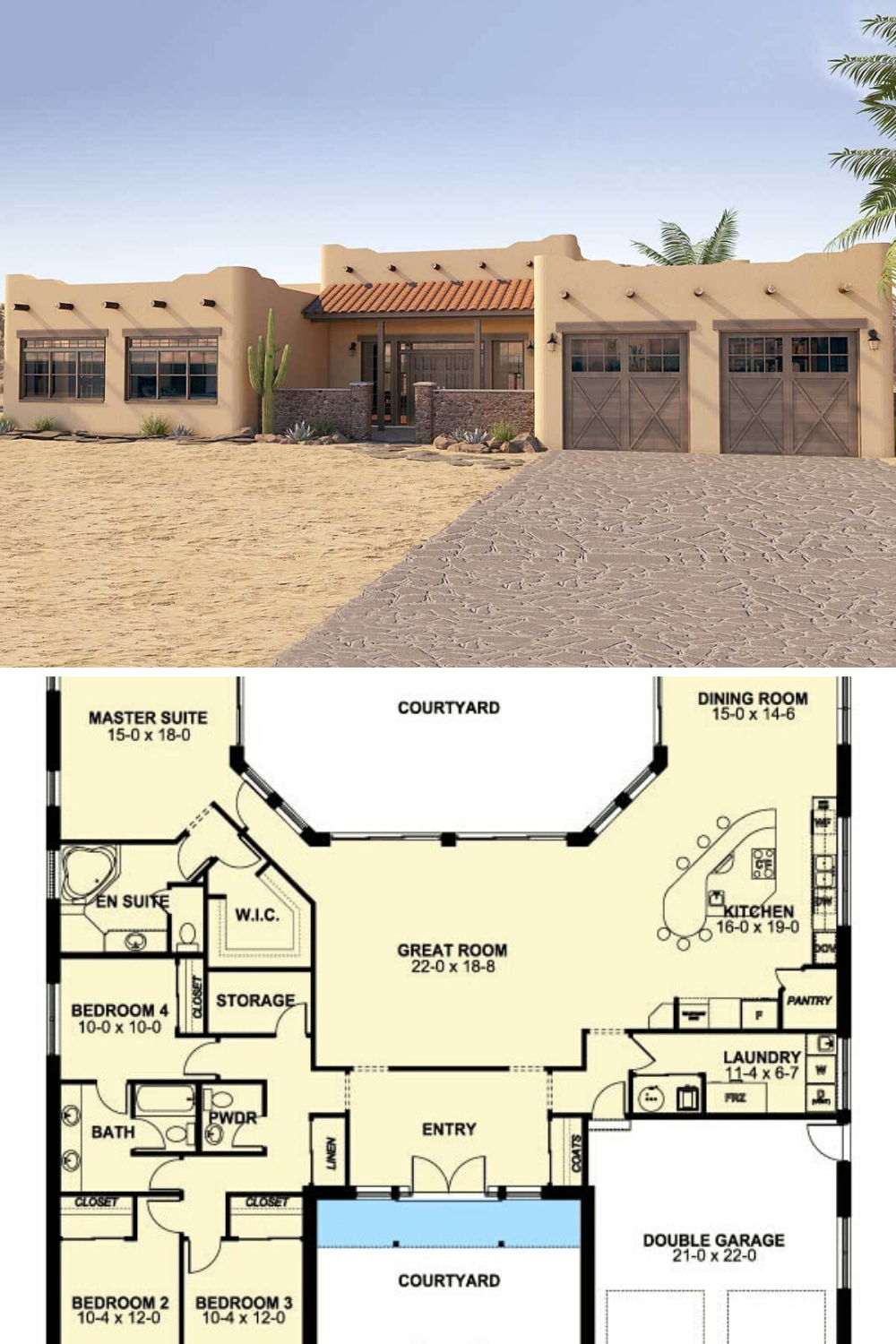 Adobe House Plans Artofit