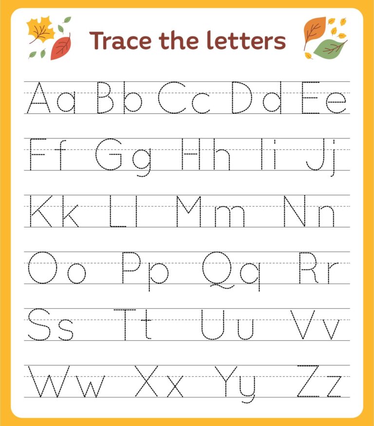 Alphabet Worksheets Kindergarten 20 Free PDF Printables Printablee