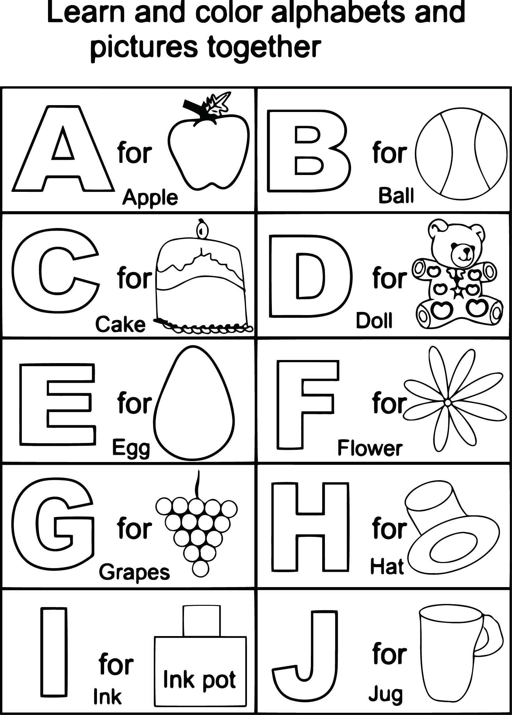 Alphabet Worksheets Kindy AlphabetWorksheetsFree