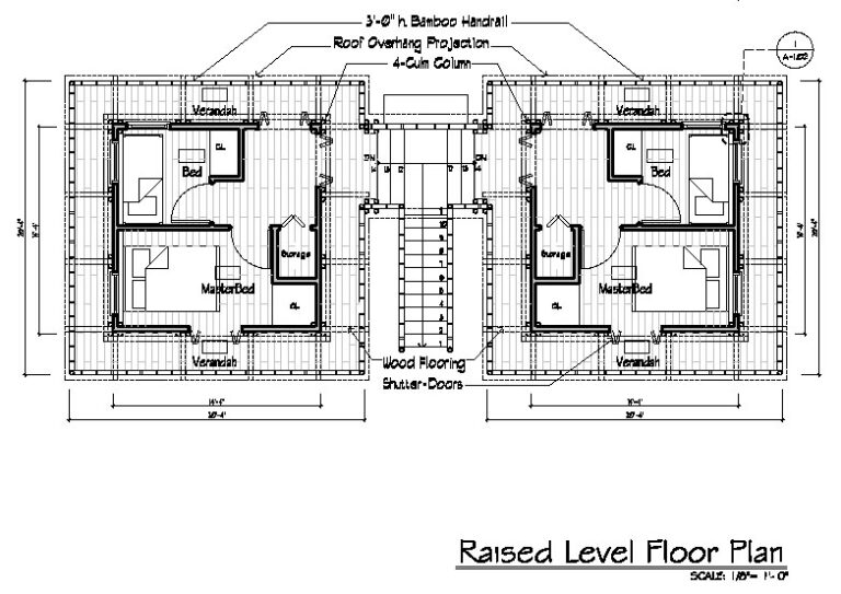 Bamboo House Design And Floor Plan Flooring Tips
