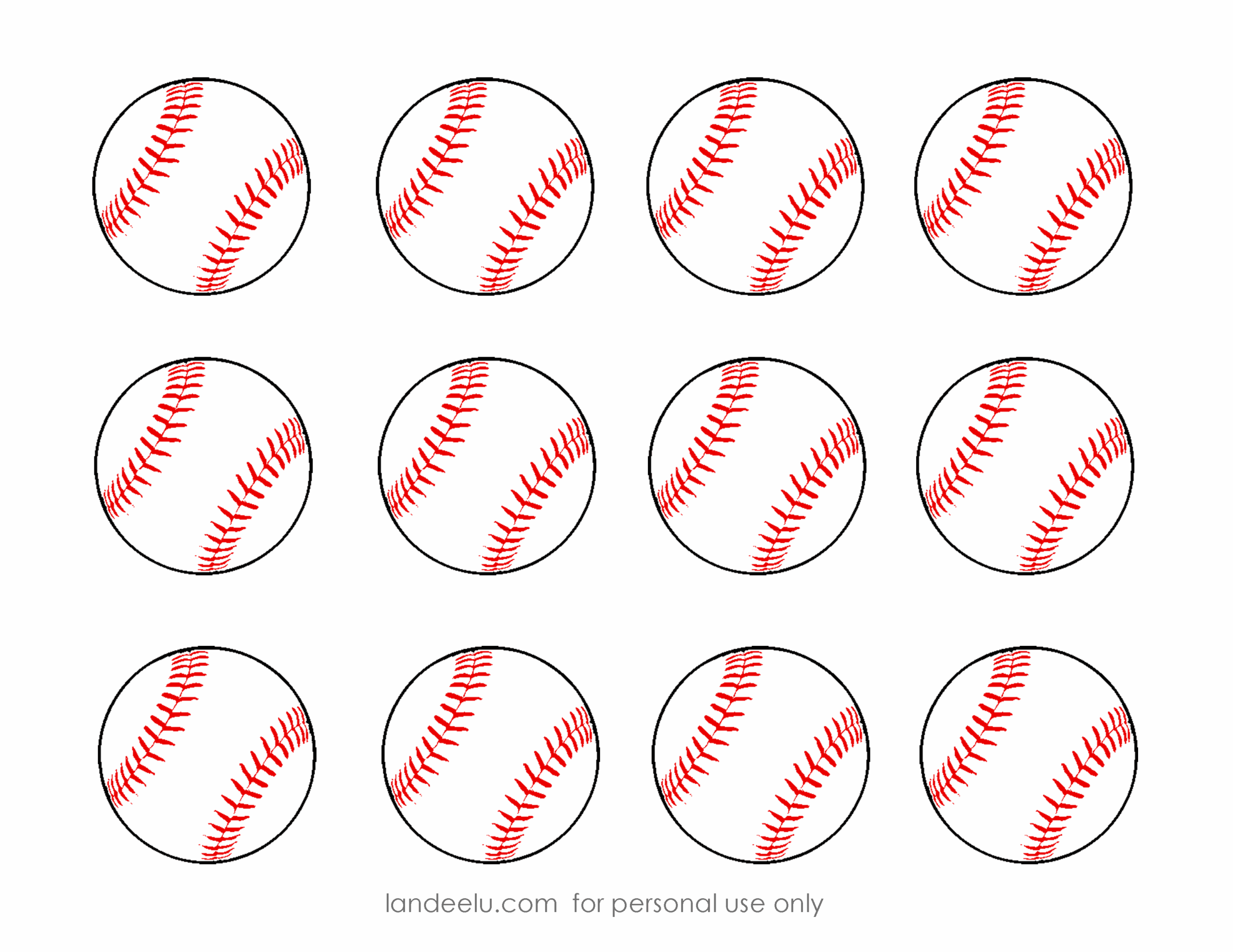 Baseball Printable