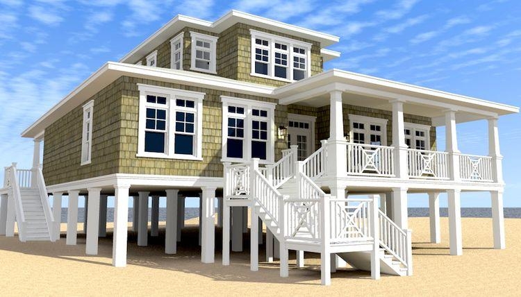 Beach House Plans Coastal Home Plans Great House Design