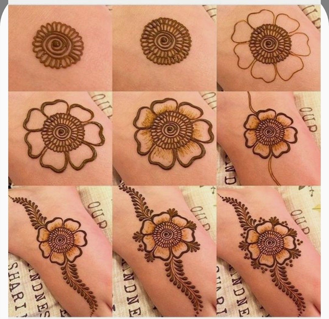 Beginner Henna Templates Printable Printable And Enjoyable Learning