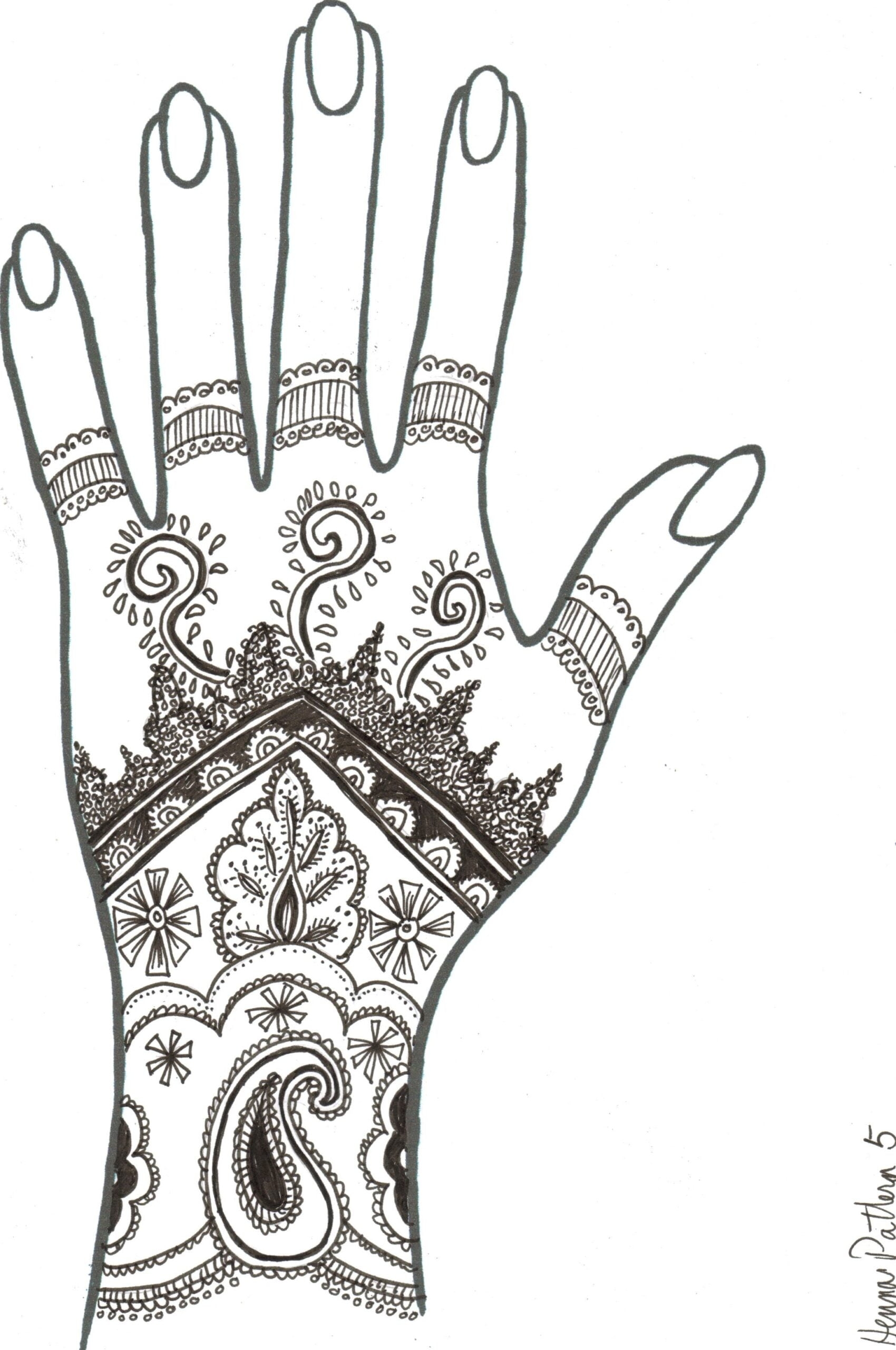 Beginner Henna Templates Printable Printable Templates Online By Paul 