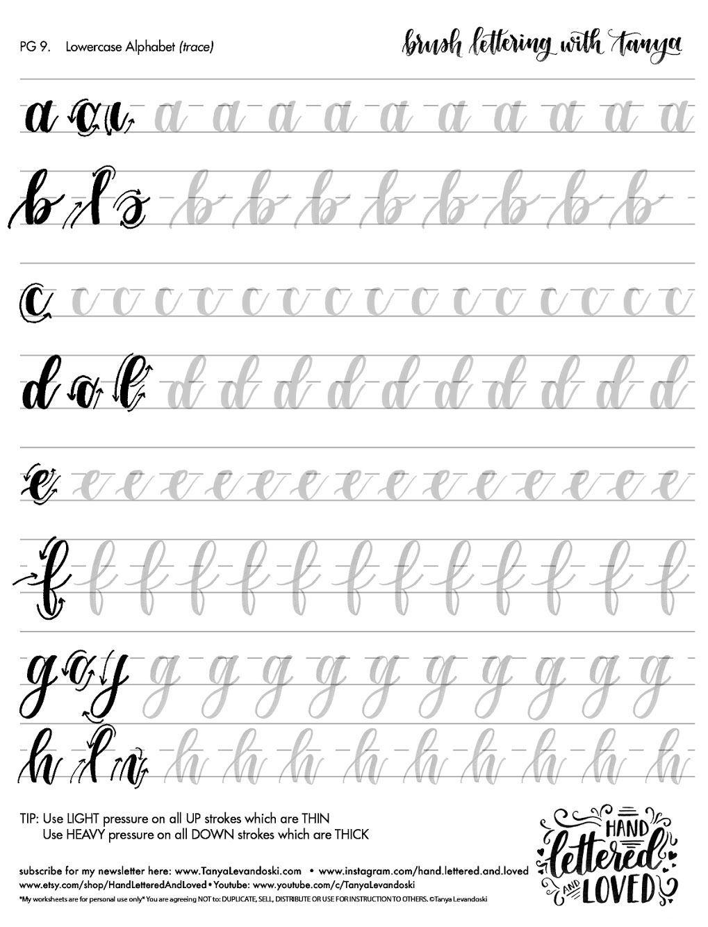 Beginner Printable Calligraphy Practice Sheets Free Printabl Beginner Printable Calligraphy Practice Sheets Free Printabl