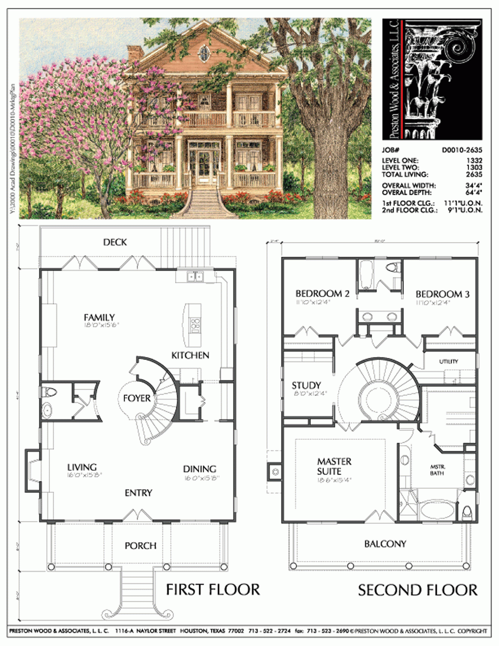 Best 2 Story House Plans Two Story Home Blueprint Layout Residential 