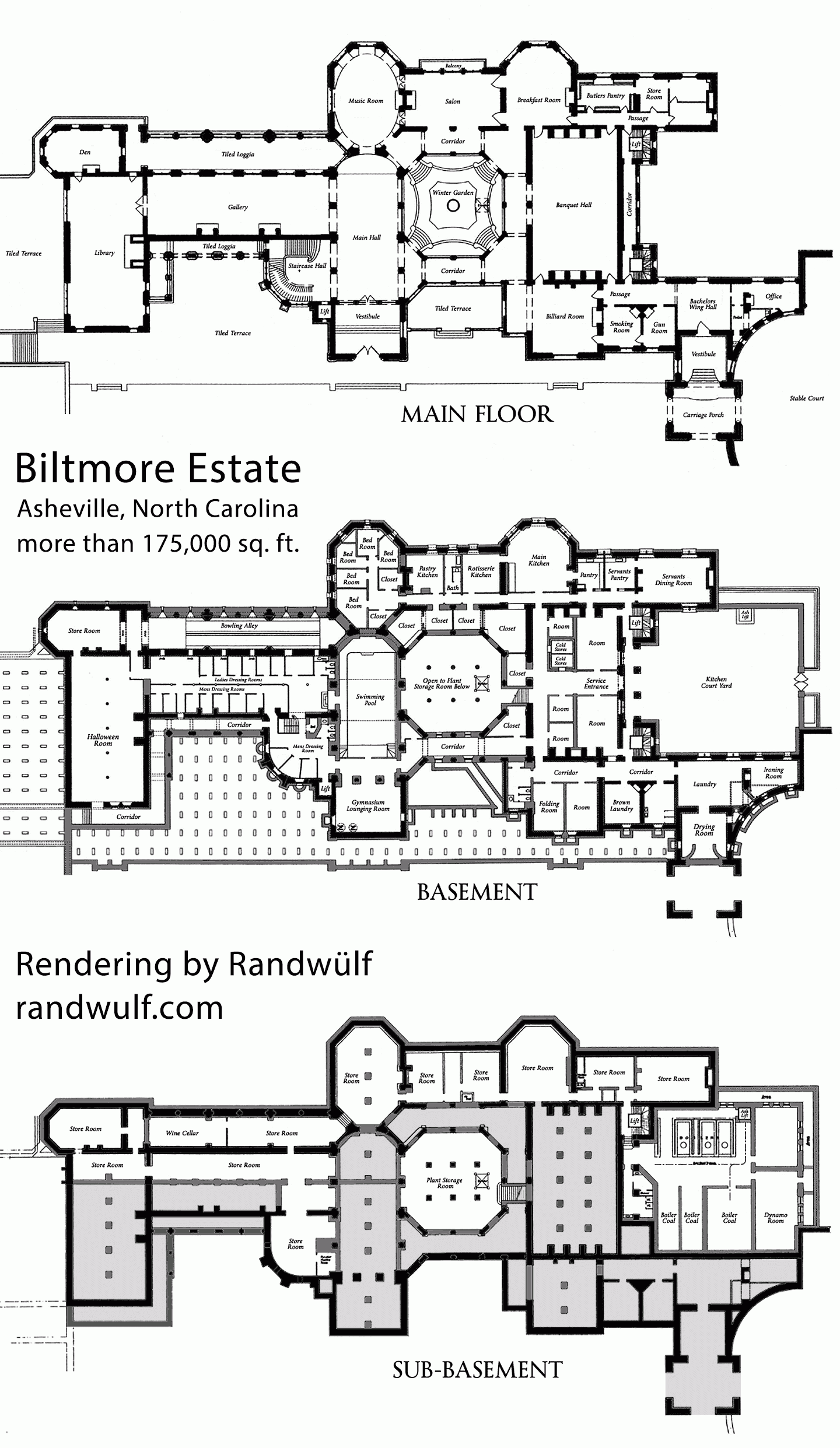 Biltmore Estate Floor Plan Biltmore Estate Floor Plan