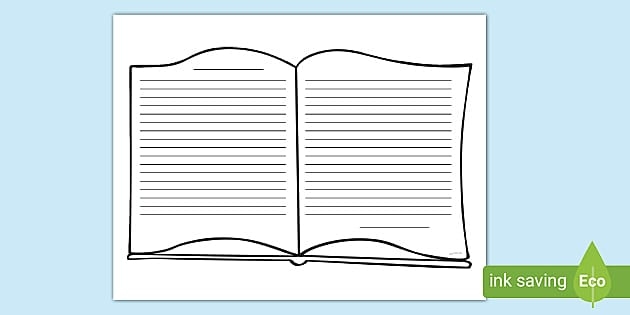 Book Template Printable Book Layout Template Easy To Use