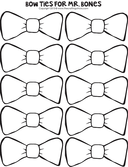 Bow Tie Template Printable Bow Tie Template Printable